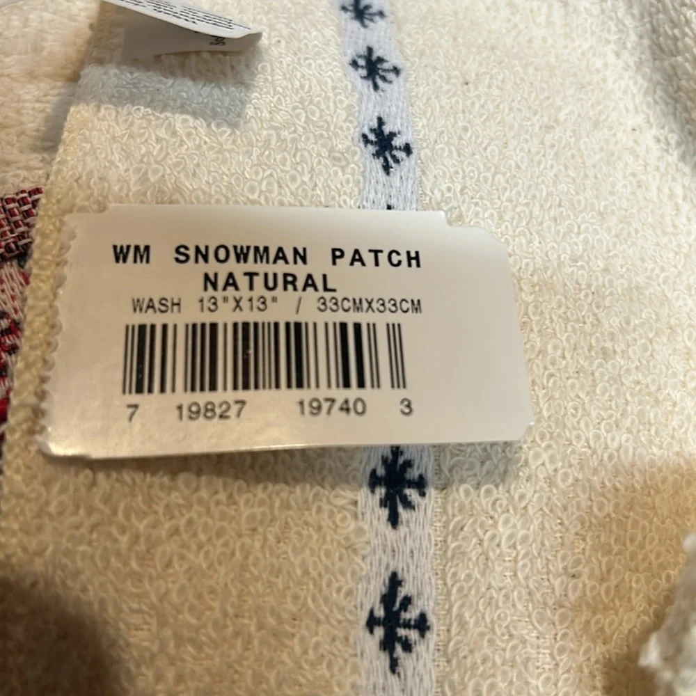 NWT Jubilee Snowman Bath Towel Set